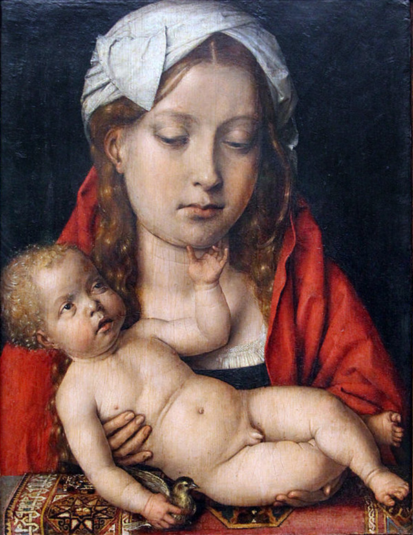 virgin and child